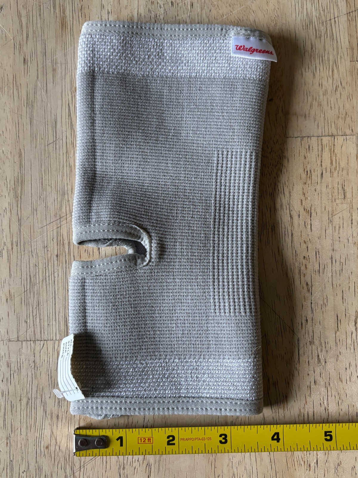 Walgreen’s Gray Knee Support Brace