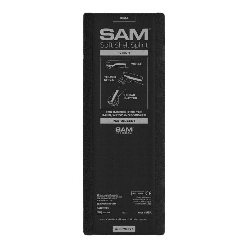 SAM Soft Shell Splint First Aid Medical Immobilizer for Sprains and Fractures