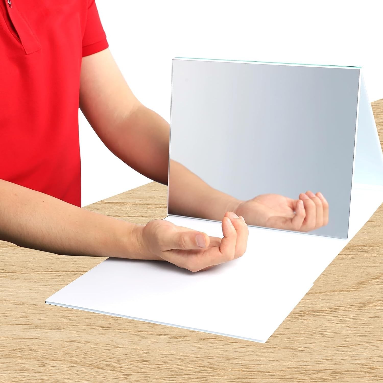 Lightweight Folding Mirror Therapy Box for Effective Hand & Arm Rehabilitation