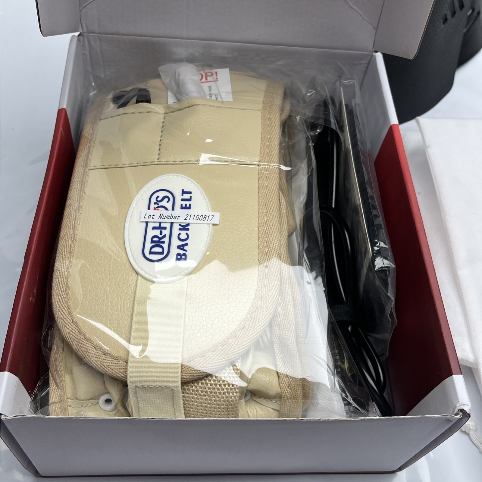 AUTHENTIC Dr. Ho’s 2-in-1 Stretch and Support Back Relief Belt size B 42-55″