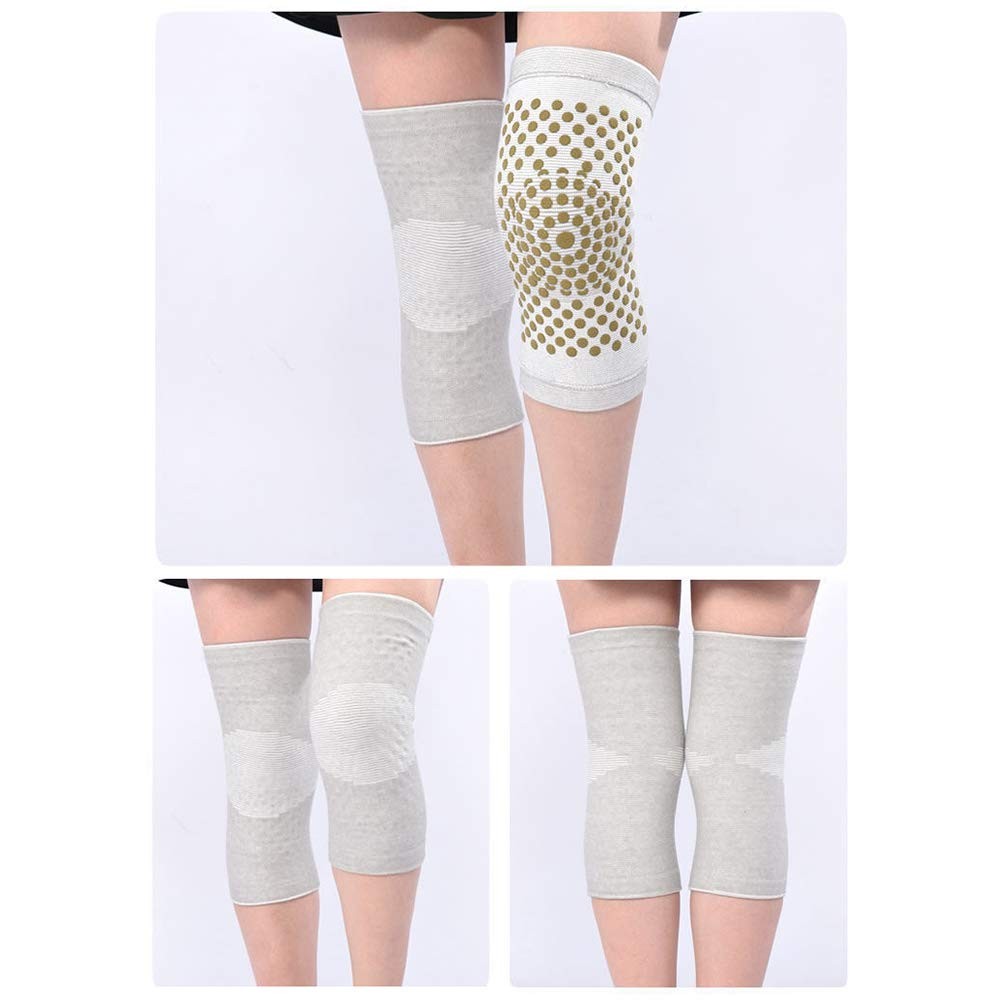 Bticx Self-Heating Knee Braces, Wormwood One Size, grey