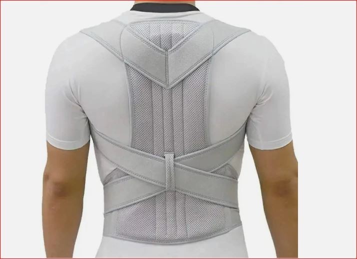 Adjustable Posture Corrector Low Back Support Shoulder Brace Belt for Men Women