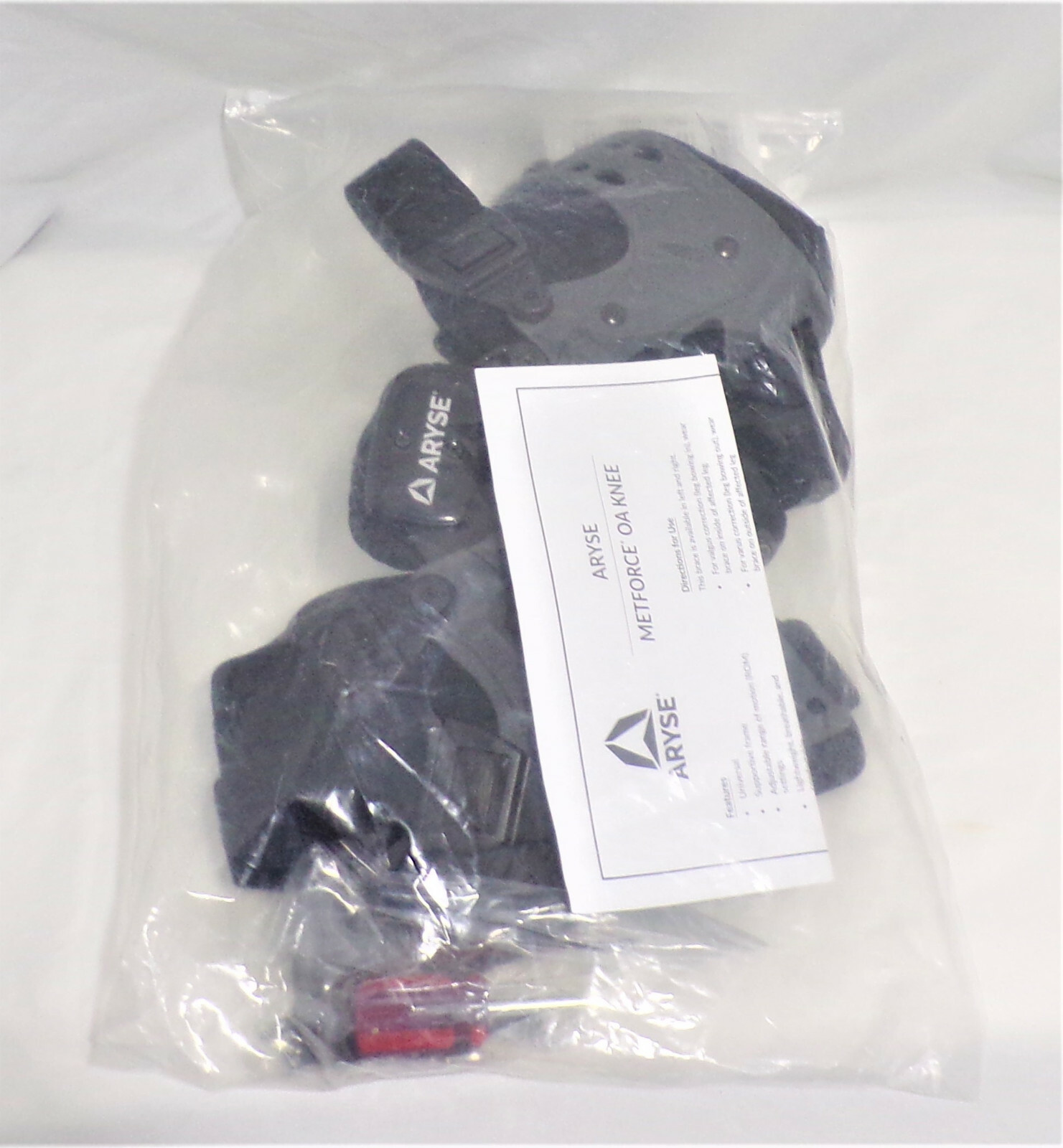 ARYSE Right METFORCE OA Universal Hinged KNEE BRACE for Tears, Fractures, etc..