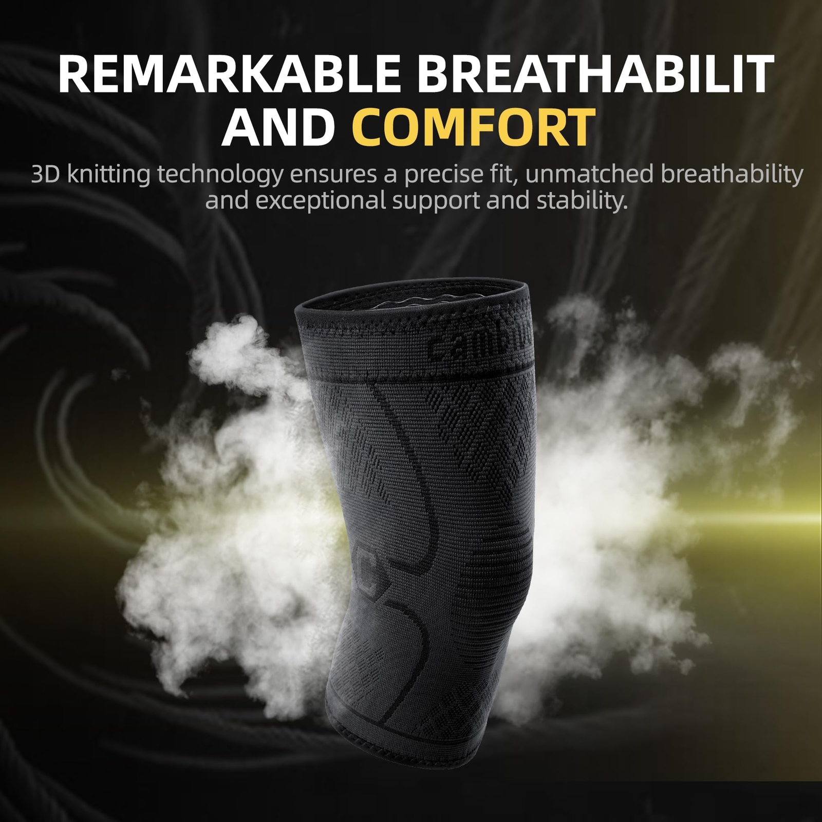 2 Pack Knee Braces for Knee Pain, Knee Compression Sleeve for Men and Women, …