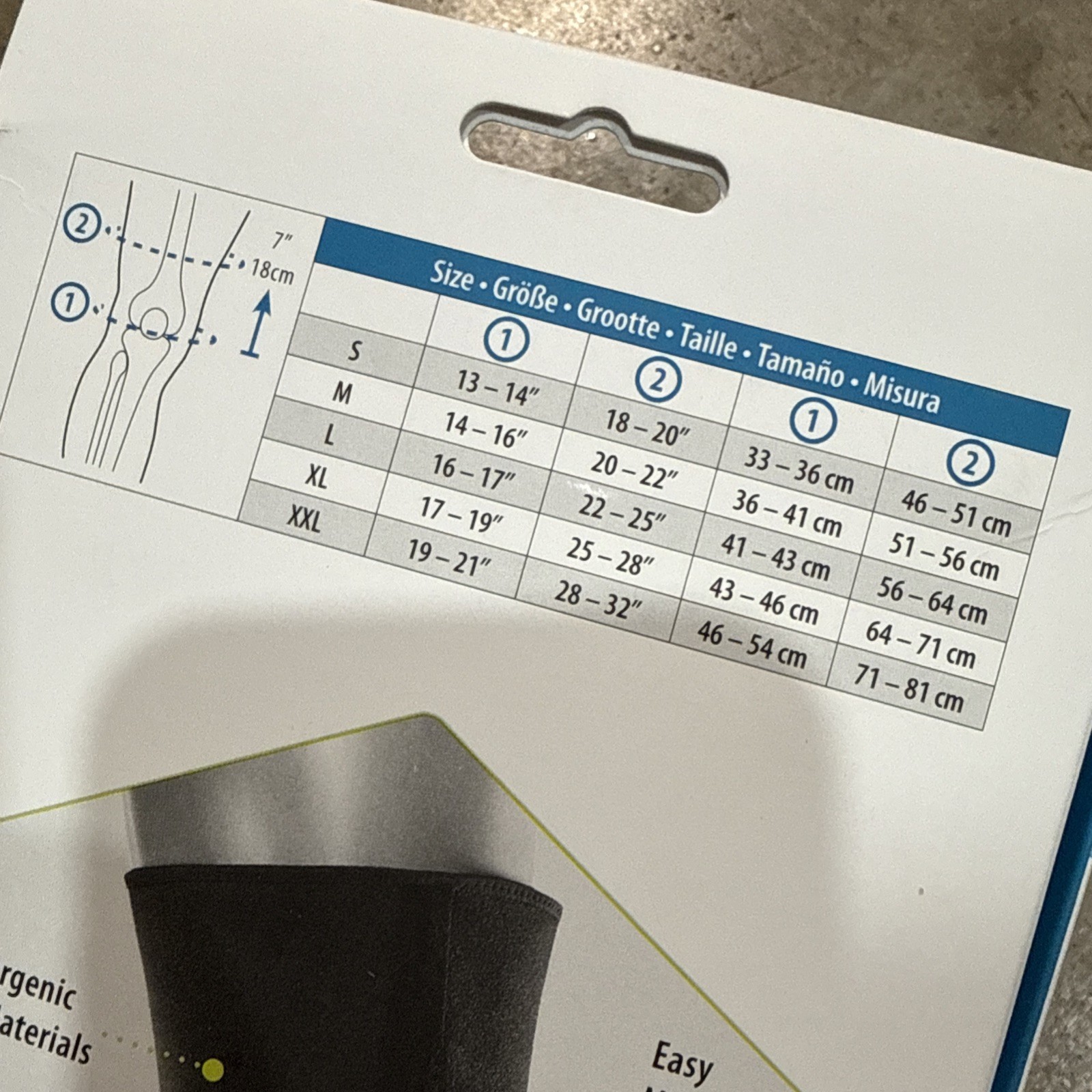 Bioskin Crossfire OA Knee Brace Support Left Or Right Size Medium – Open Box