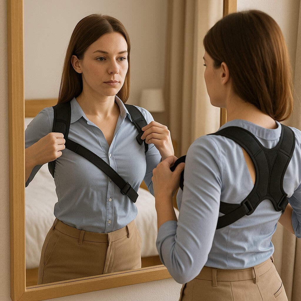 Posture Corrector Shoulder Back Brace Adjustable Unisex