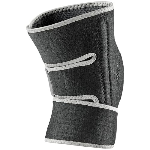 ACE Brand Adjustable Knee Brace with Side Stabilizers Adjustable, Black