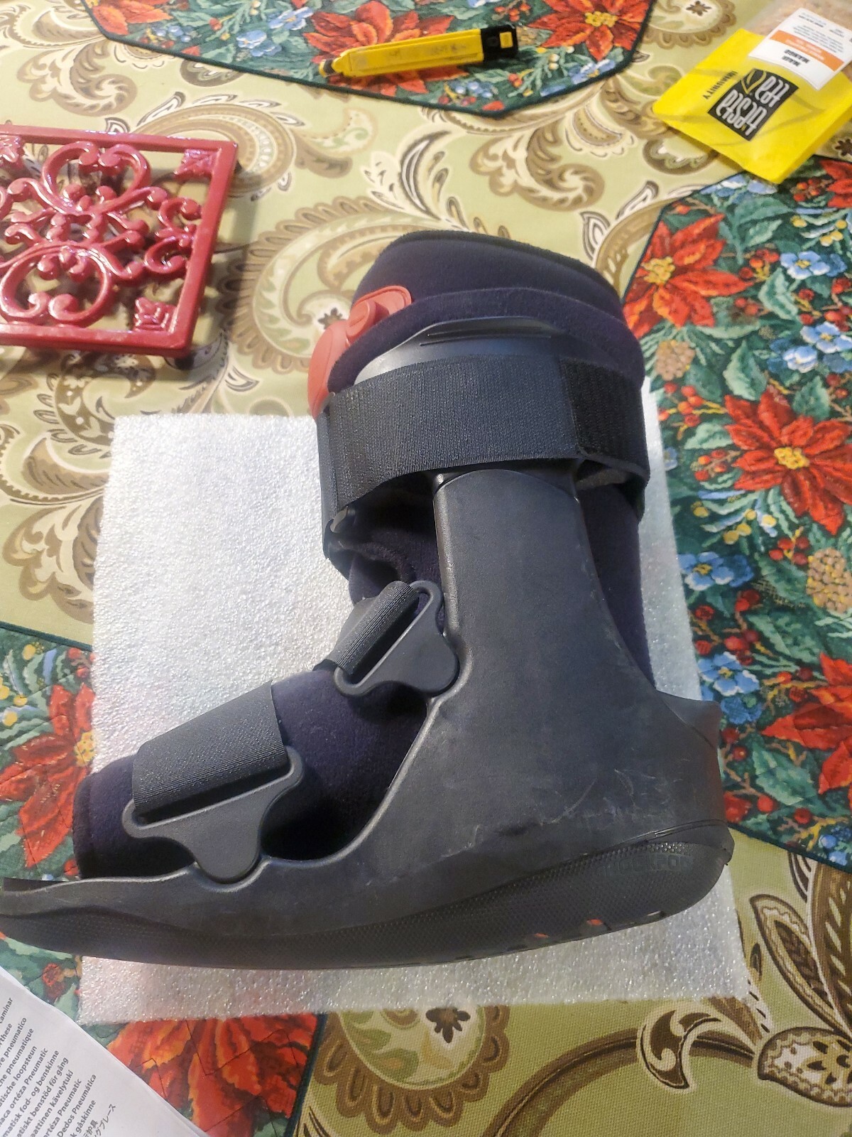 ProCare XcelTrax Air Pneumatic pump Ankle Walker Brace Walking Boot, Small size