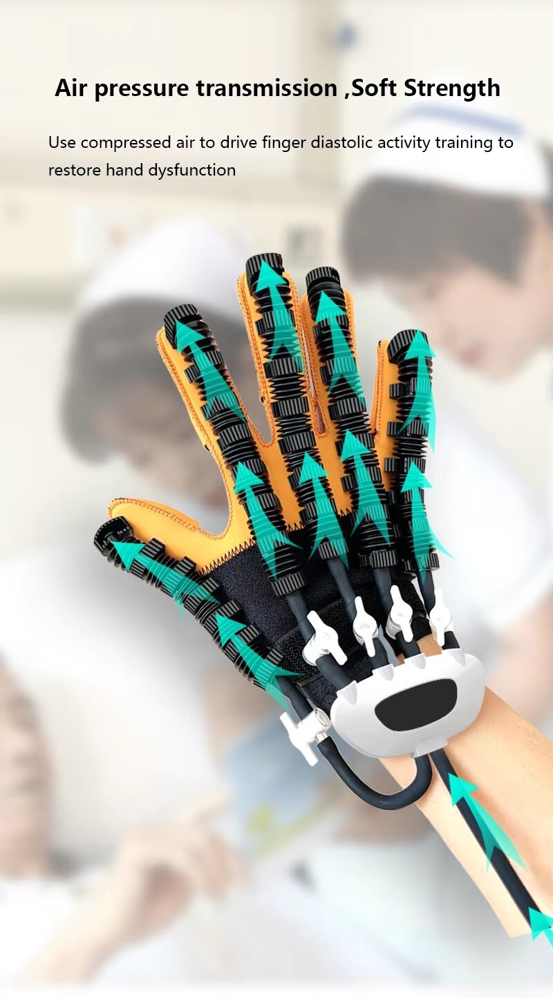 Hand Function Training Rehabilitation Robot Gloves Recovery Stroke Hemiplegia AU