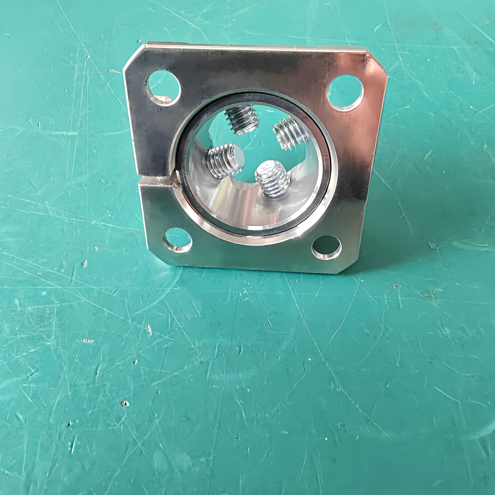 Prosthetic Rotatable Adjustable Adapter Plate Stainless Steel Socket Base