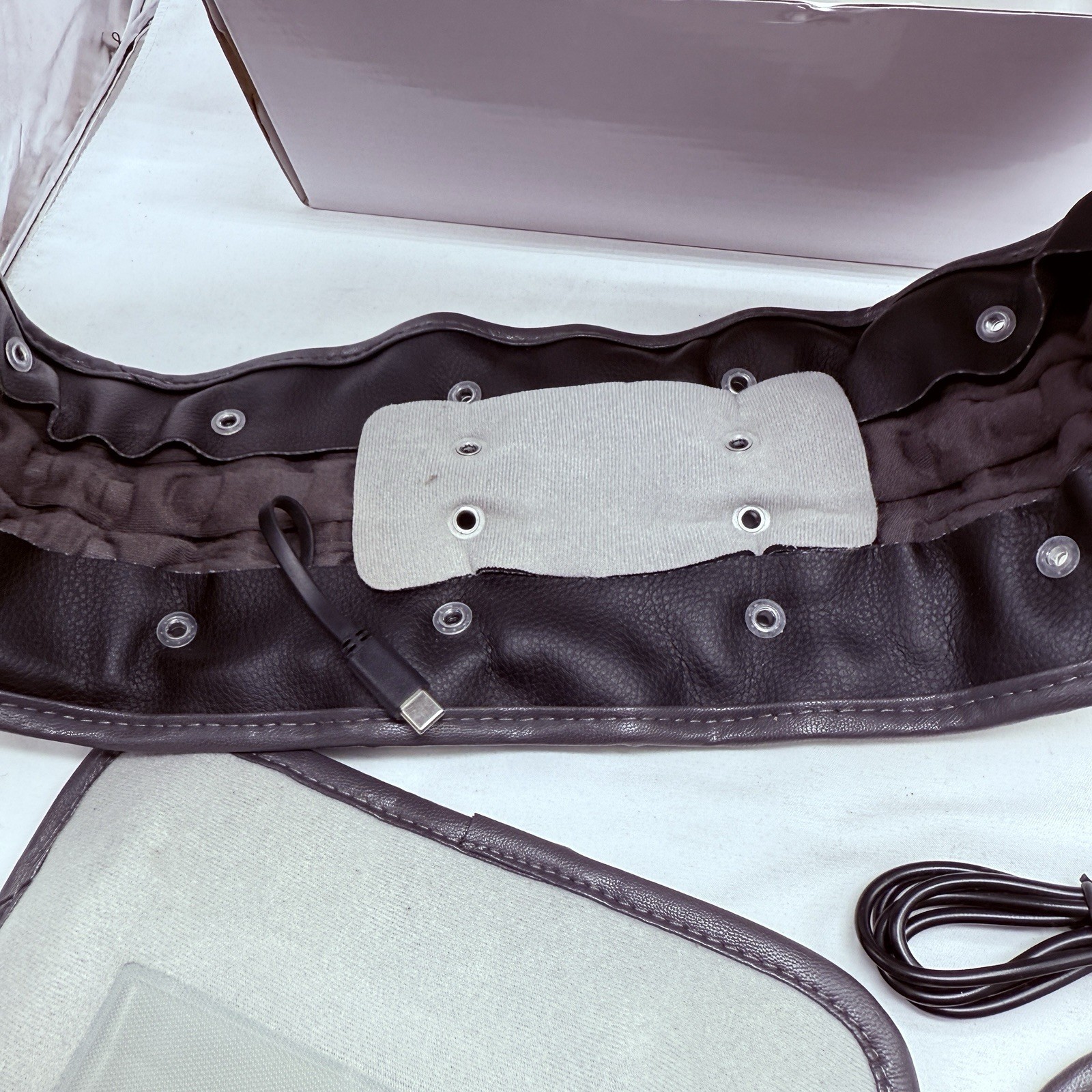 Cordless Heating Decompression Belt Lumbar Support for Lower Back Pain READ!!