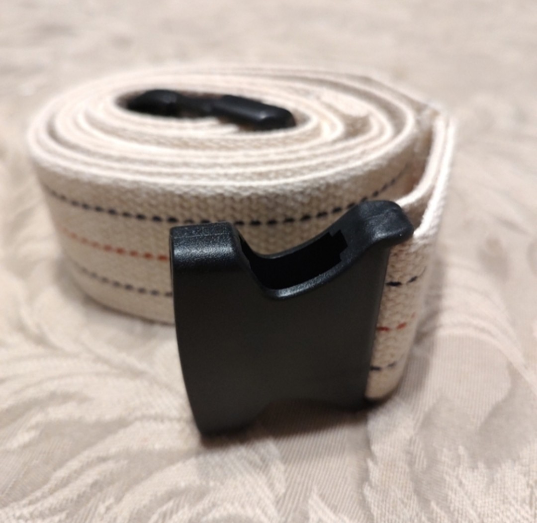 ⚕️🫂⚕️ NWOT Medical Gait Patient Transfer Belt Pinstripe with Plastic Buckle