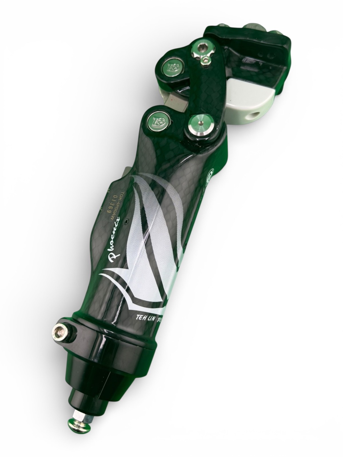 Phoenix Graph-Lite Graph lite prosthetic knee. Pneumatic prosthetic knee.
