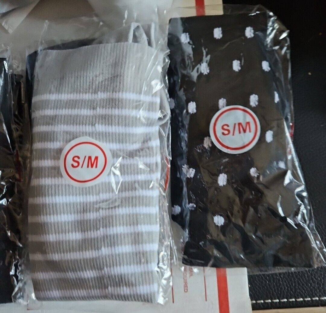 6 Pairs Pack 15-20 mmHg Sports Travelers Anti-Fatigue Compression Socks 9-11