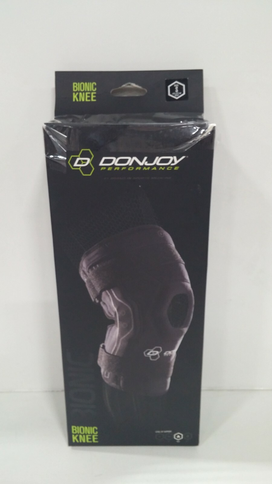 Donjoy Performance Bionic Knee Brace Small, Left or Right Knee, Black