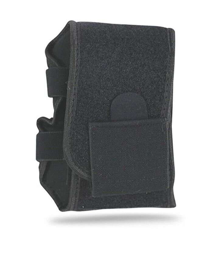 Black Double Inguinal Groin Hernia Support Truss Brace With 2 Removable Pads
