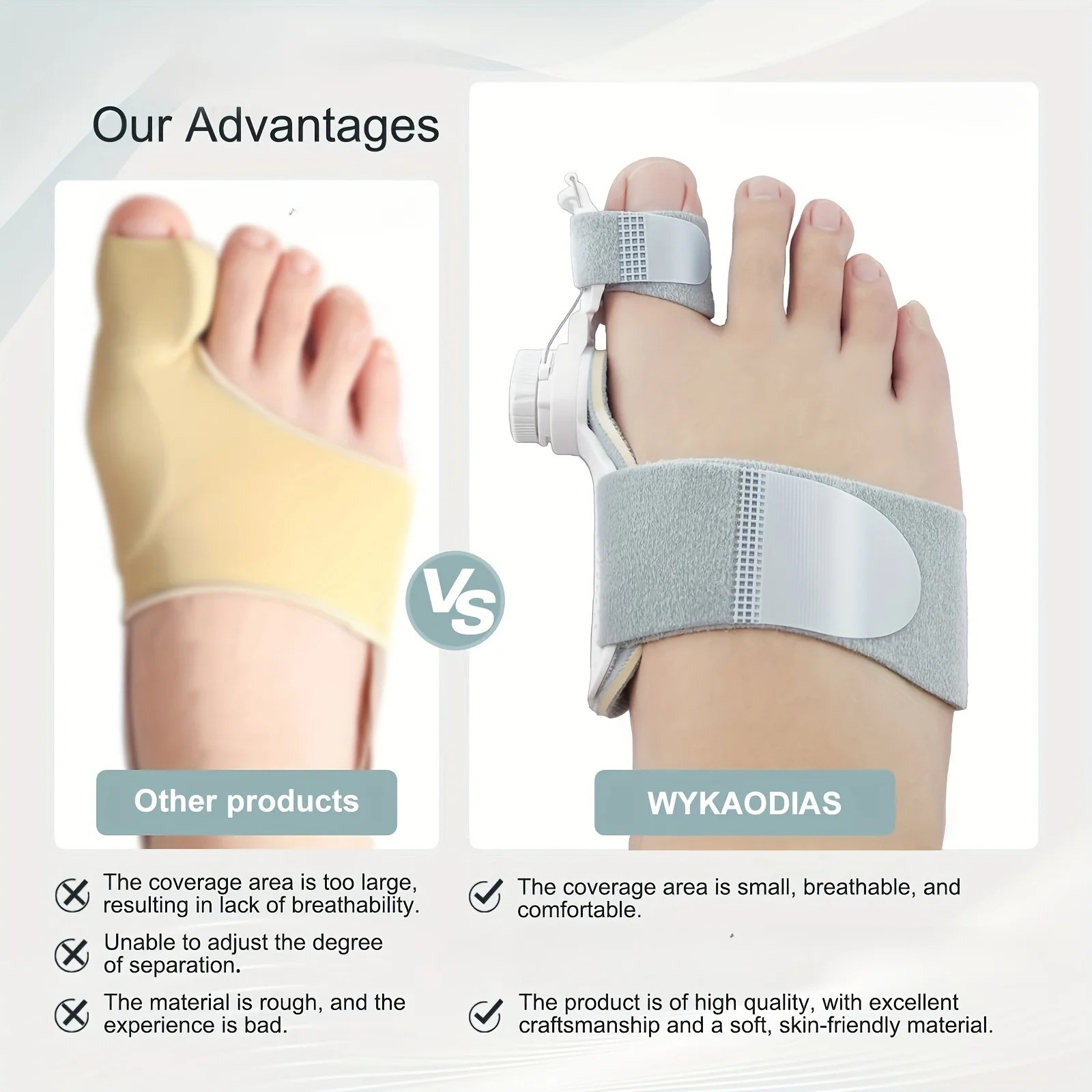 Bunion Fix Toe Valgus Corrector Adjustable Orthosis Women Men Splints