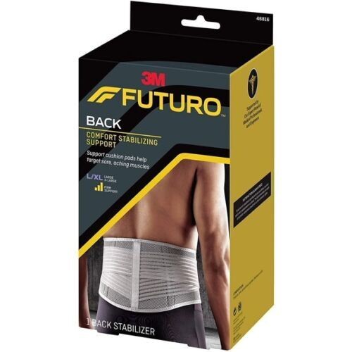 3M Futuro Sport 46816 Back Comfort Stabilizing Firm Support L/XL Adjustable 1 ct