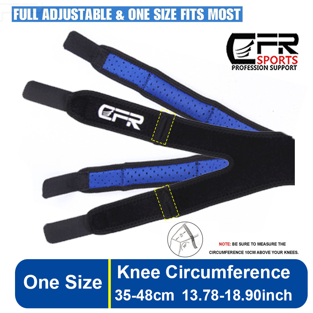 Adjustable Knee Support Double Strap Stabilizer Patella Tendon Arthritis Brace