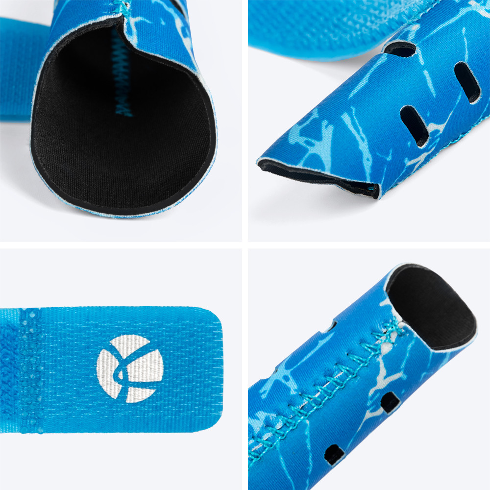 Kuangmi Finger Sleeve Support Protector Finger Splint Brace Pain Relief 2PC