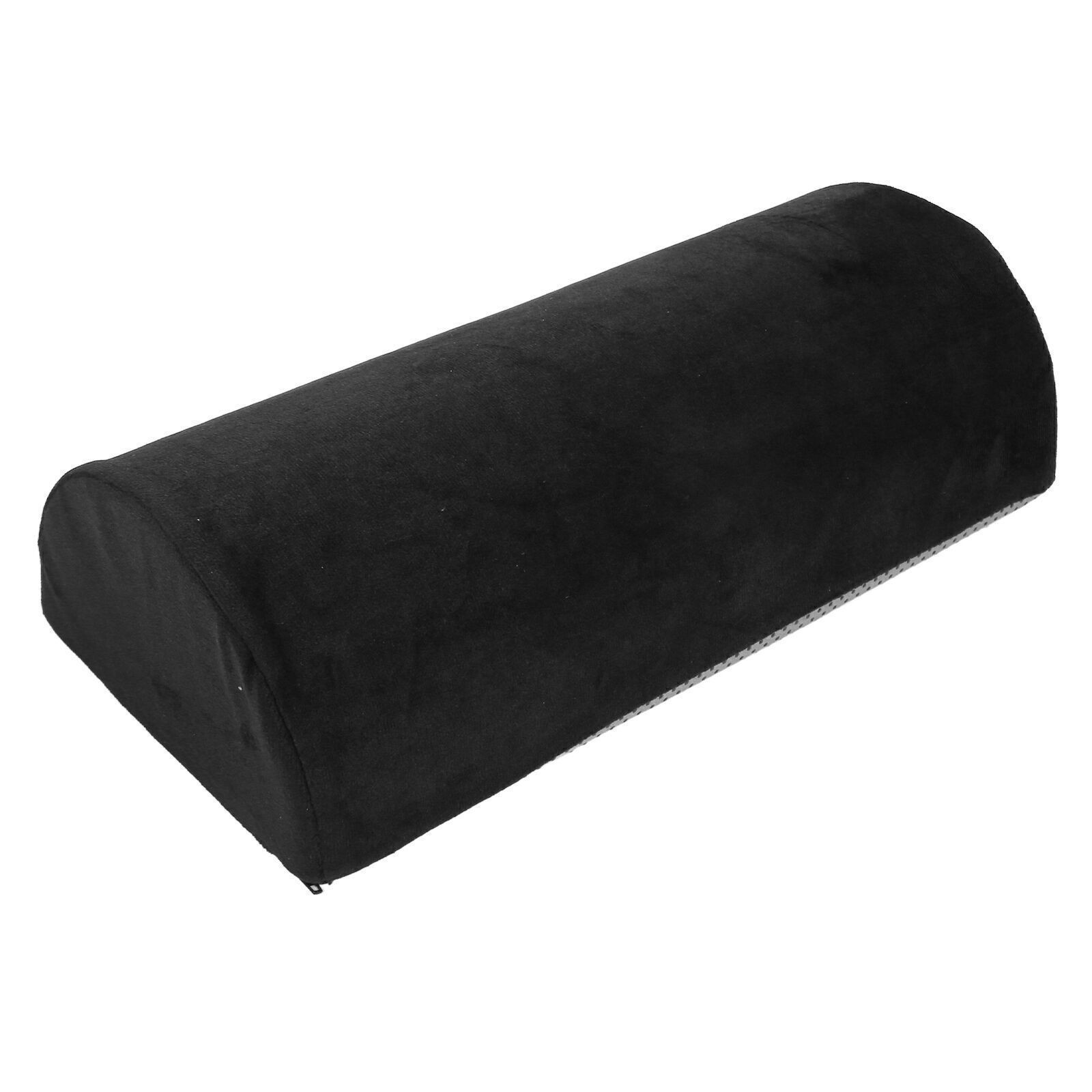 Half Moon Pillow Black Ankle Knee Neck Lumbar Support Cushion Elderly People