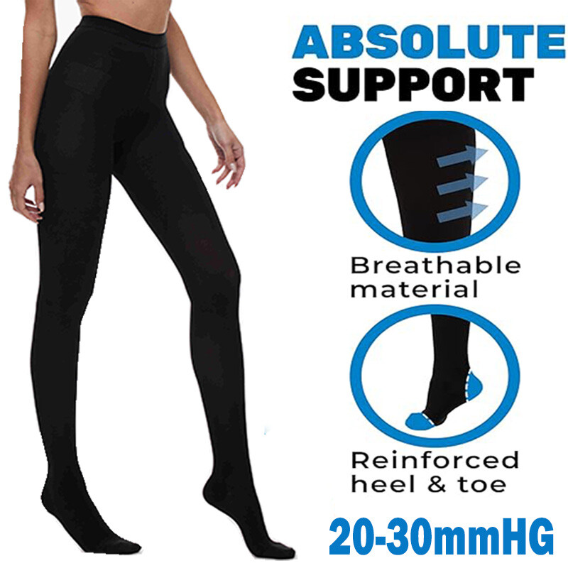 Women Men Compression Stockings Thigh High Socks Leg Pain Reduce Edema Relieve