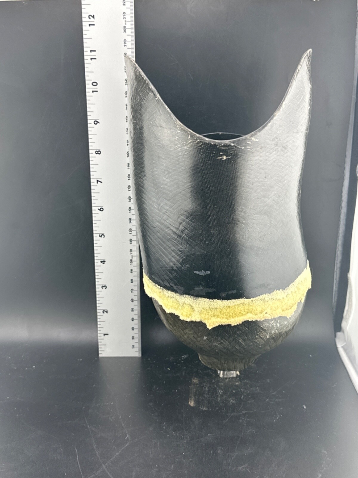 Below knee prosthetic socket. Not for medical use