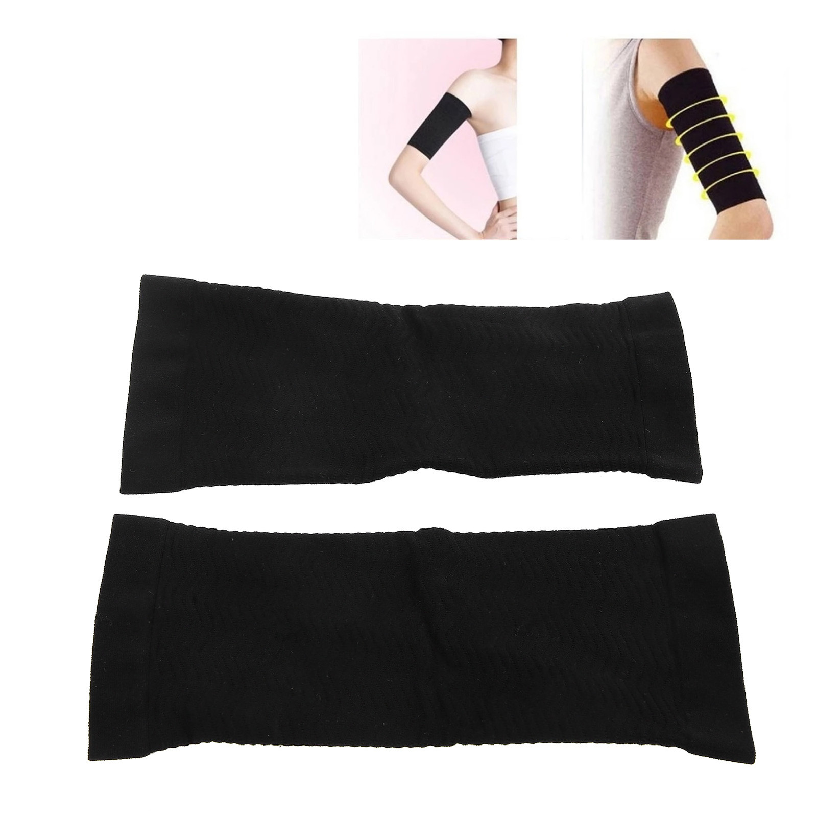 Arm Slimming Shaper Wrap Upper Arm Compression Sleeve Flabby Arms Weight Los FAD