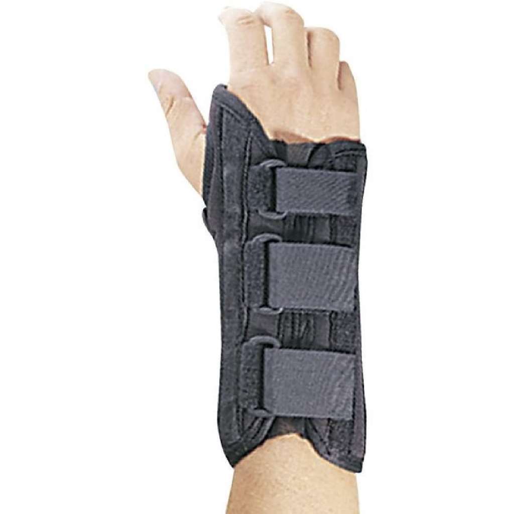 FLA Right Hand Small Pro-Lite Professional Grade 8″ Wrist Splint Black