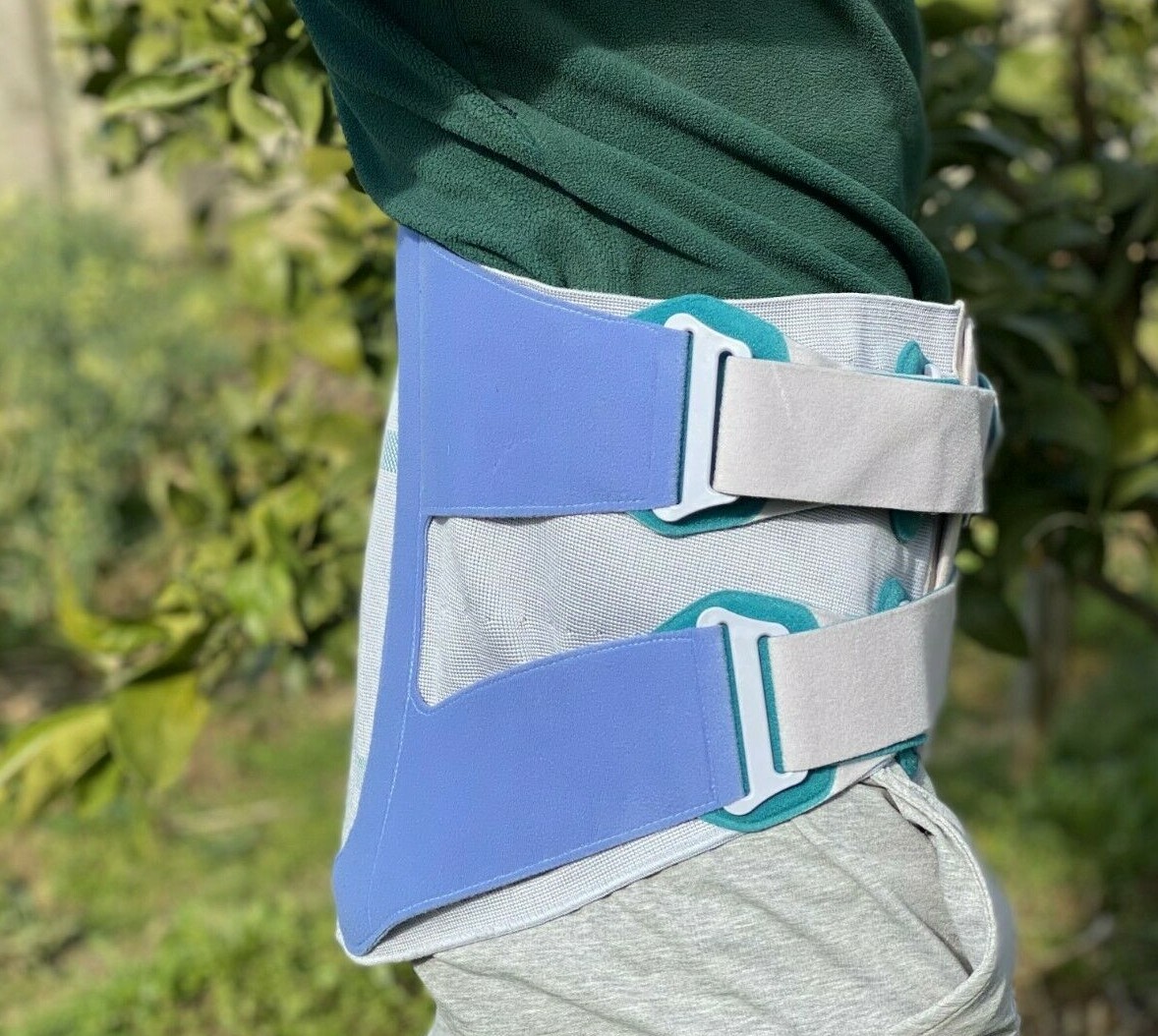 Bauerfeind Secutec LUMBO short Vertebral Stabilization Spine Back Support Size 4