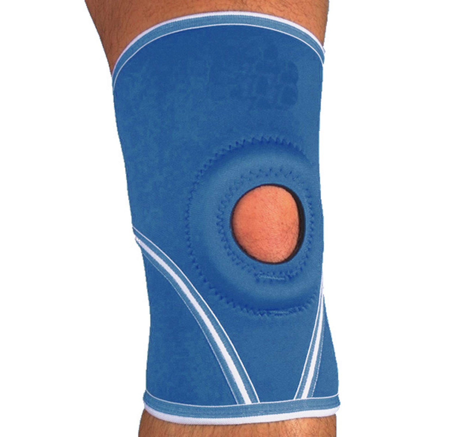 MAXAR Airprene (Breathable Neoprene) Knee Sleeve X-Large (Pack of 2), Azul