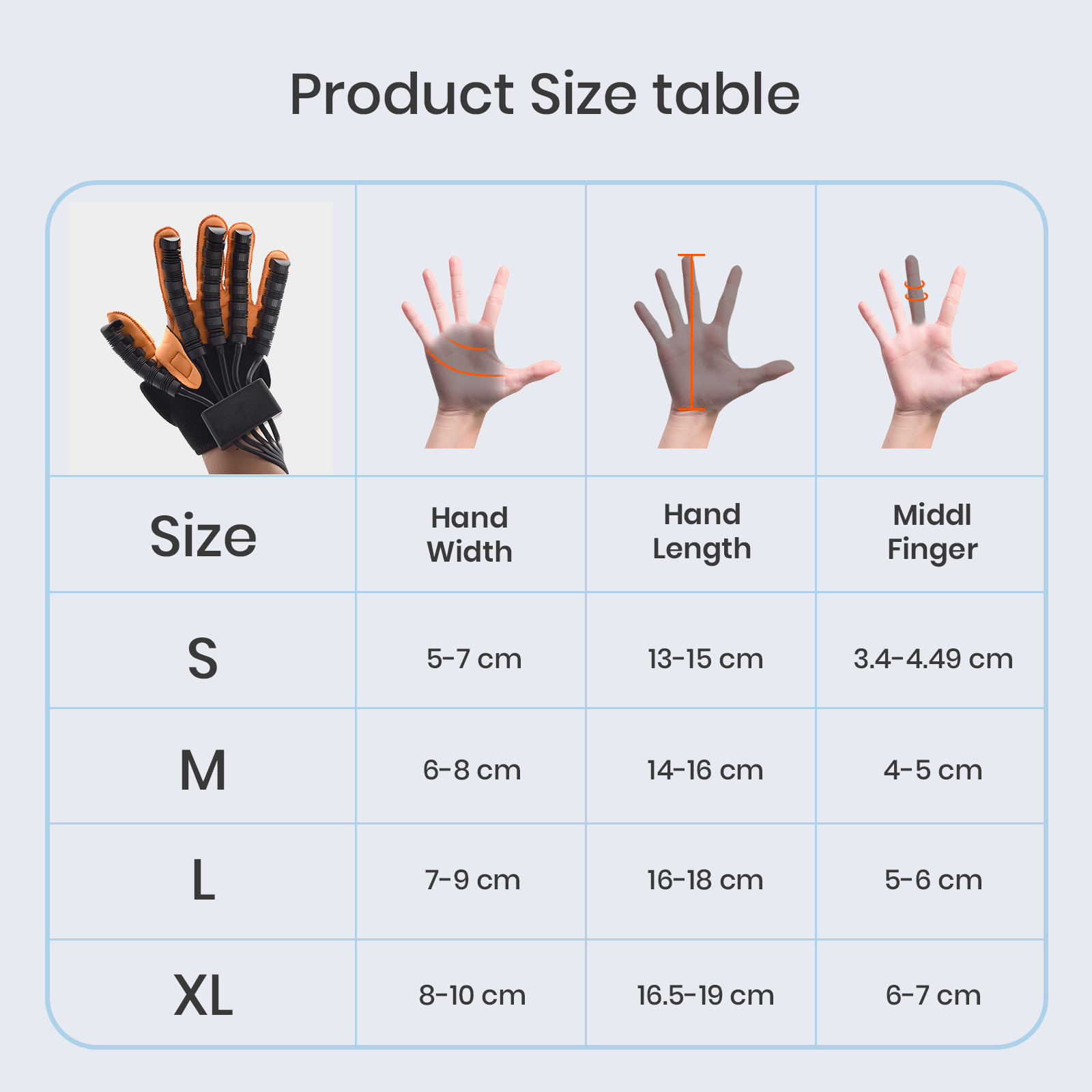 Left+Right, 2x Hand Function Rehabilitation Robot Gloves for Hemiplegia Recovery