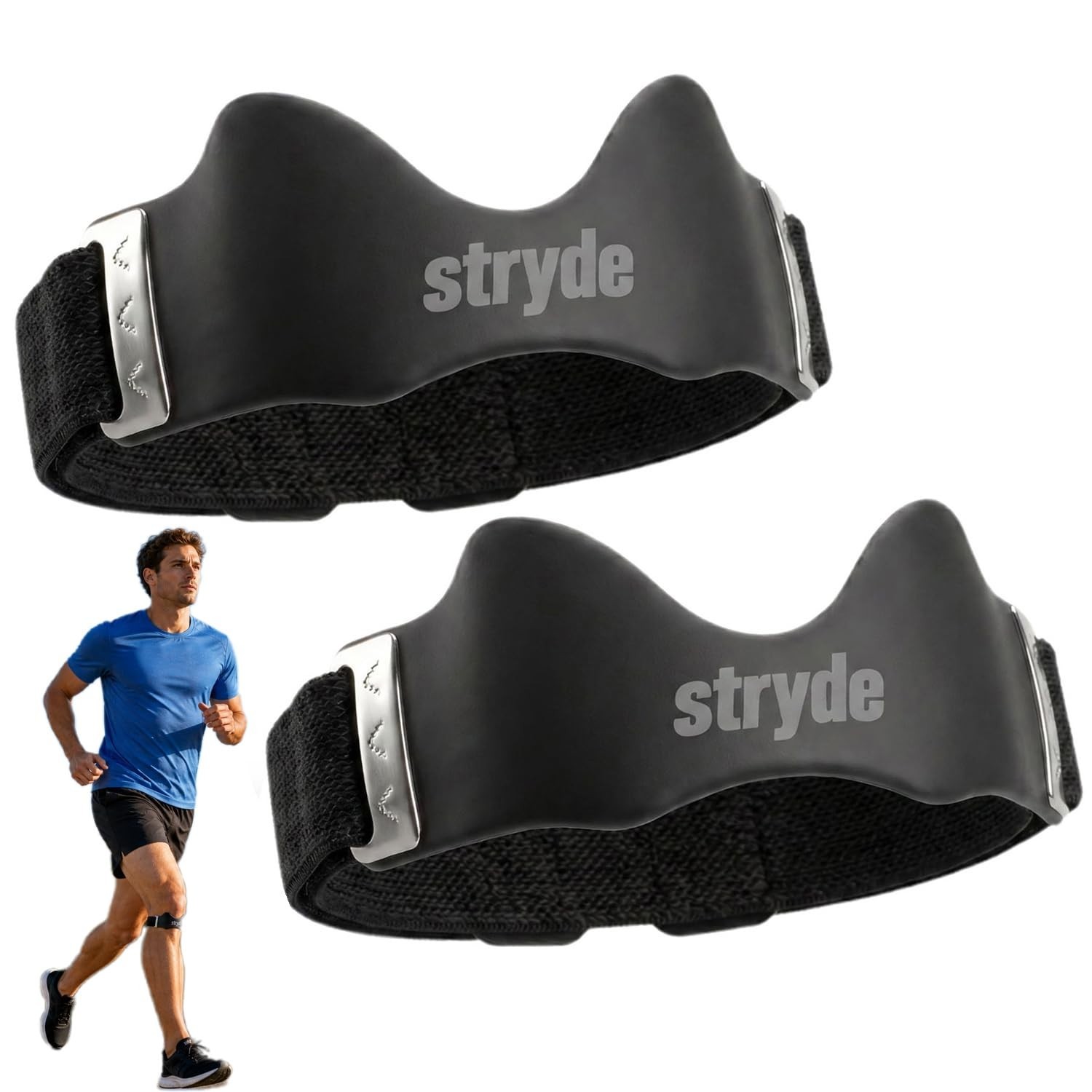 Stryde Precision Knee Strap Adjustable & Breathable Sports Brace for Running