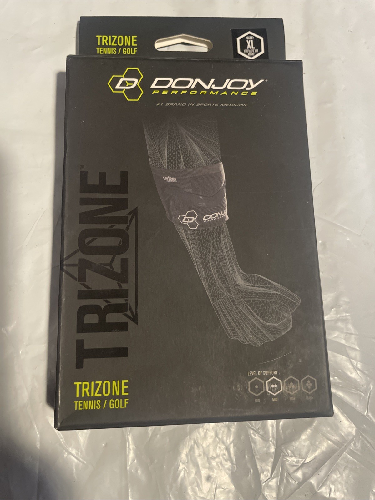 DonJoy Trizone Tennis/Golf Support Elbow Strap XL Tendonitis NEW NIB