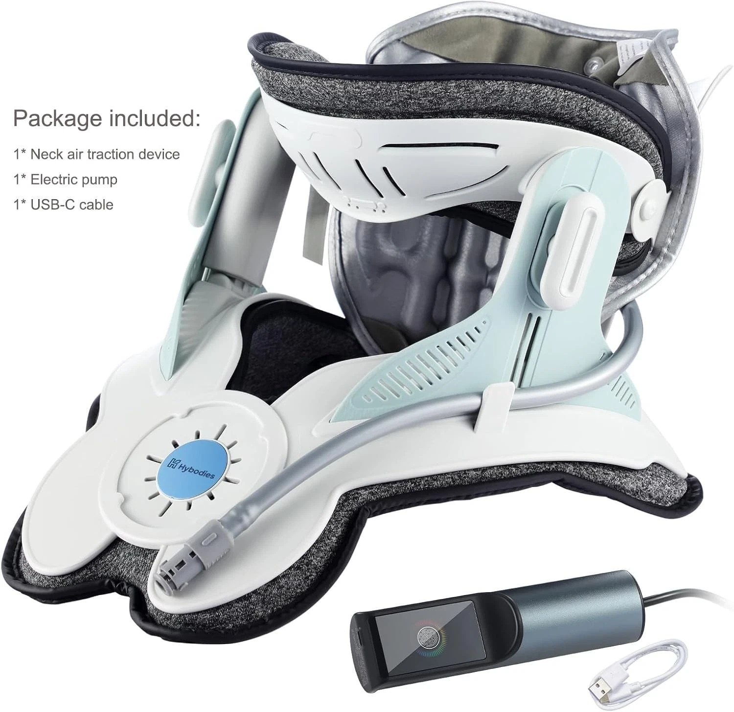 Cervical Neck Traction Device: Neck Stretcher for Cervical Pain Relief, Electric