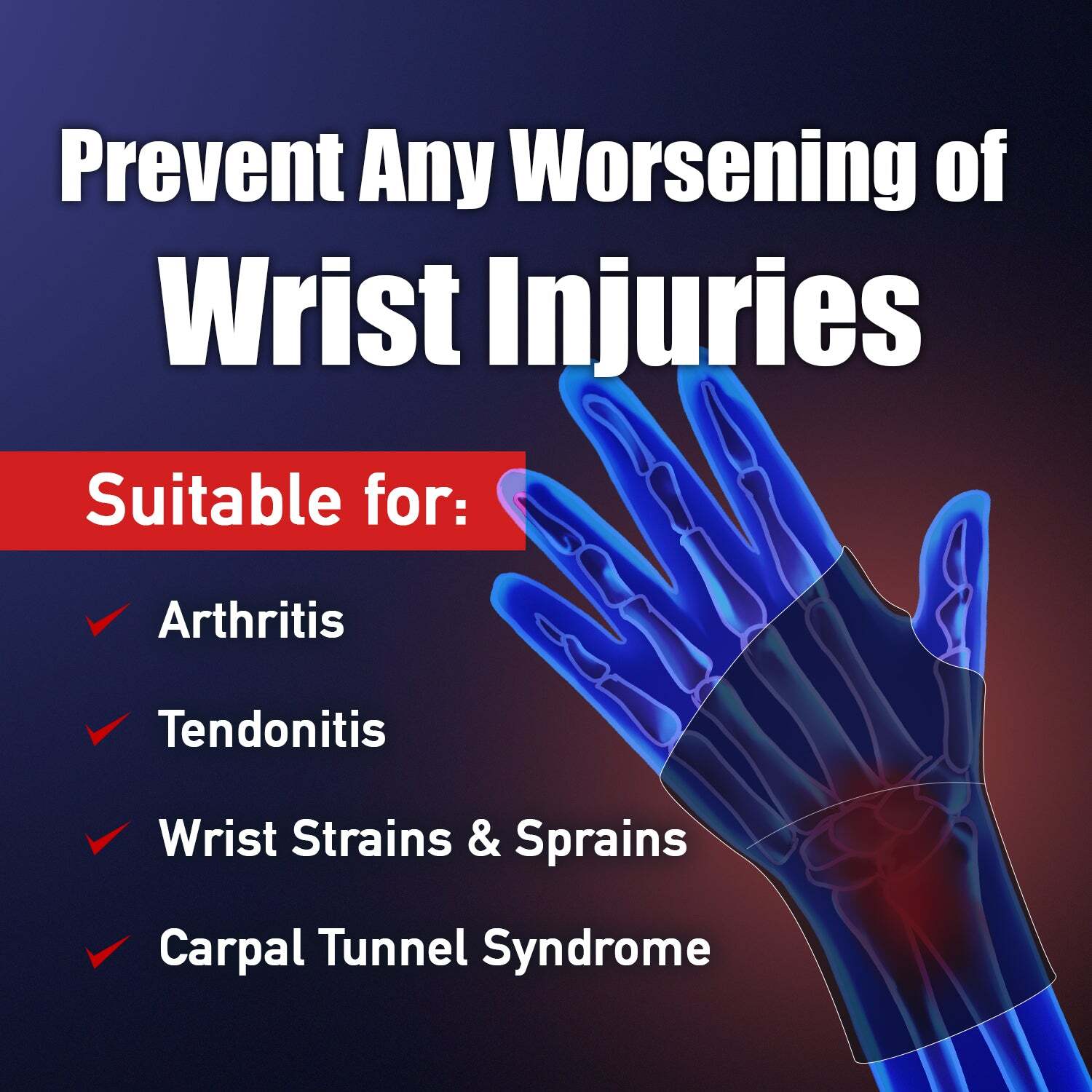 ZOYER Performance – Wrist Wrap – One Size Fits All