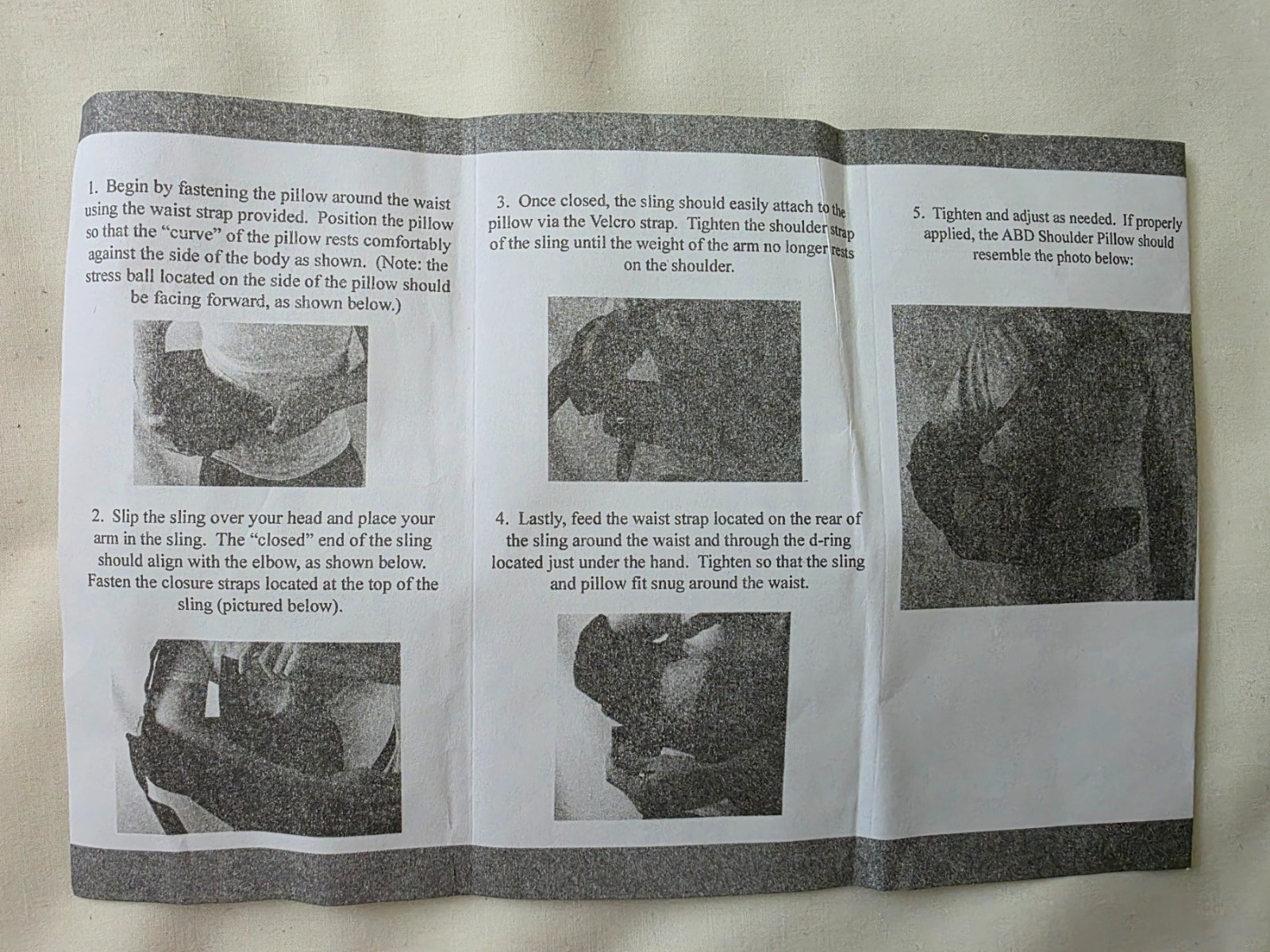 1 Comfortland ABD Shoulder Pillow II Arm Sling L3670 Sz MEDIUM 21-203-3