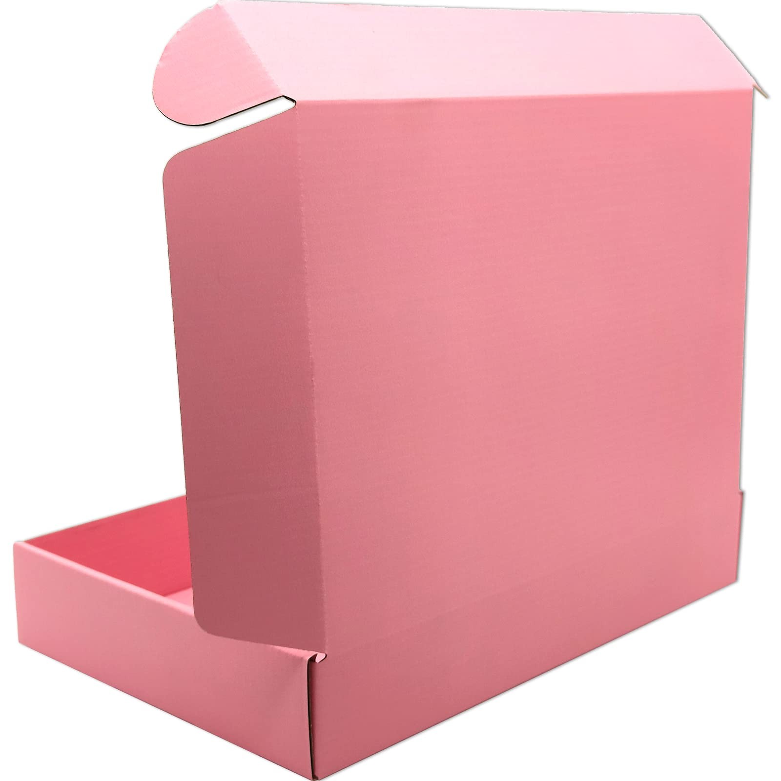 Small Pink Shipping Boxes for Small Business Pack of 30-11x8x2 inches Cardboa…