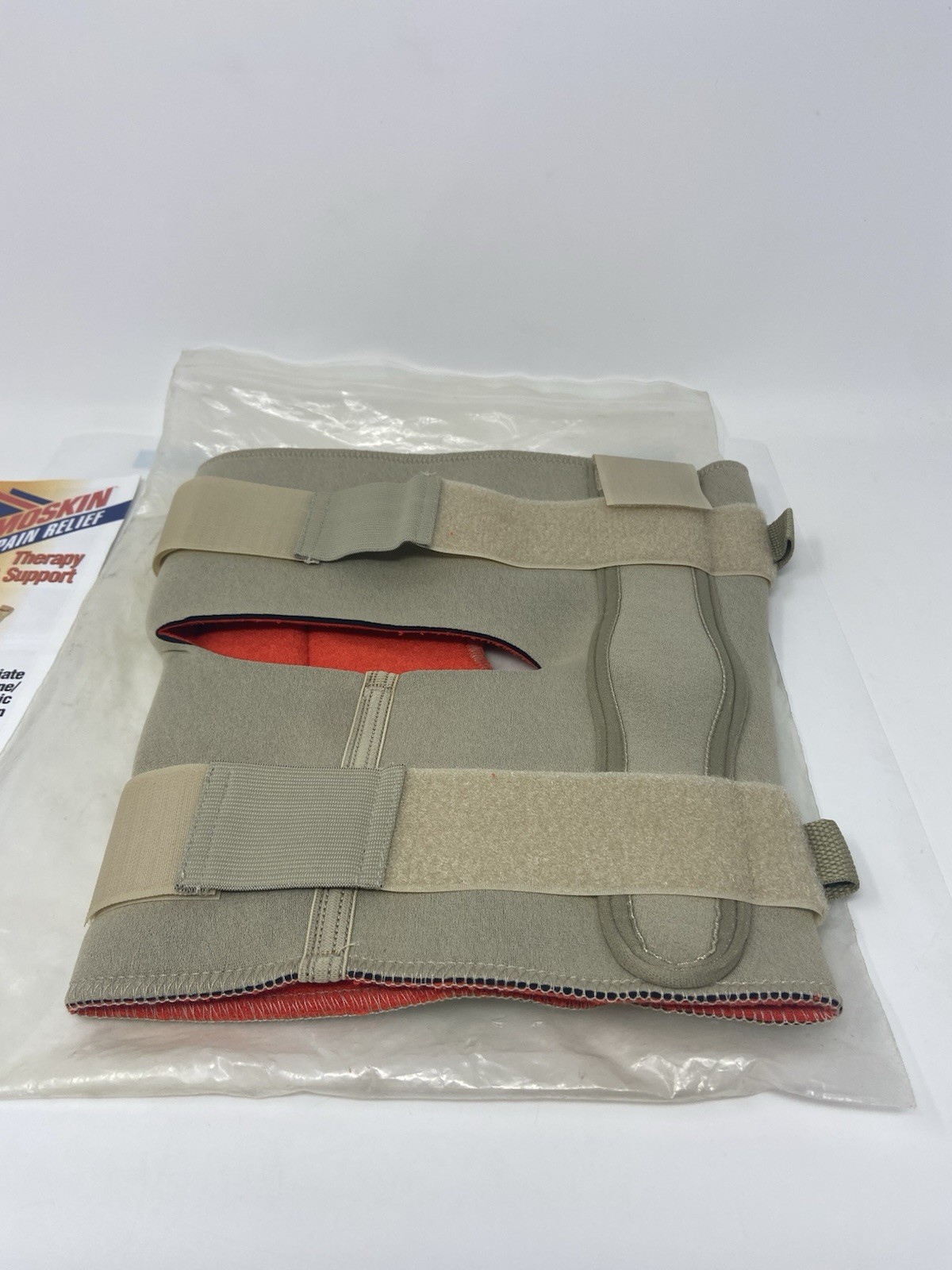 Thermoskin Hinged Knee Wrap/Brace Beige United Pacific Size: 6 XL Open Box Clean