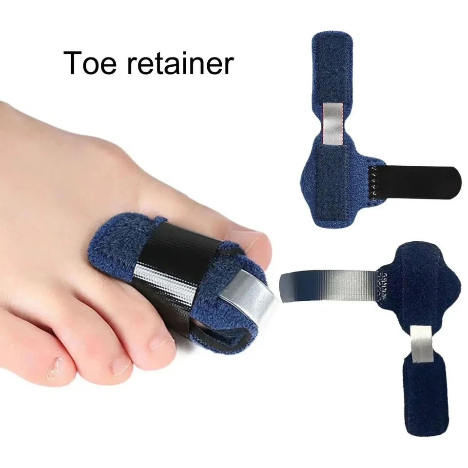 Toe Straightener Hammer Toe Corrector Brace Splint Wrap for Broken Fingers Toes