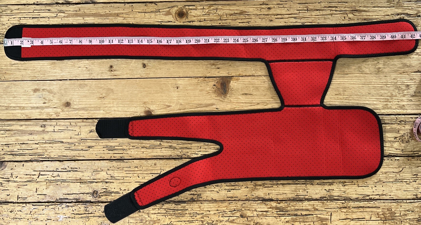 Dr. Arthritis Size S/M Black & Red Hip Wrap & Thigh Support Pain Relief Brace