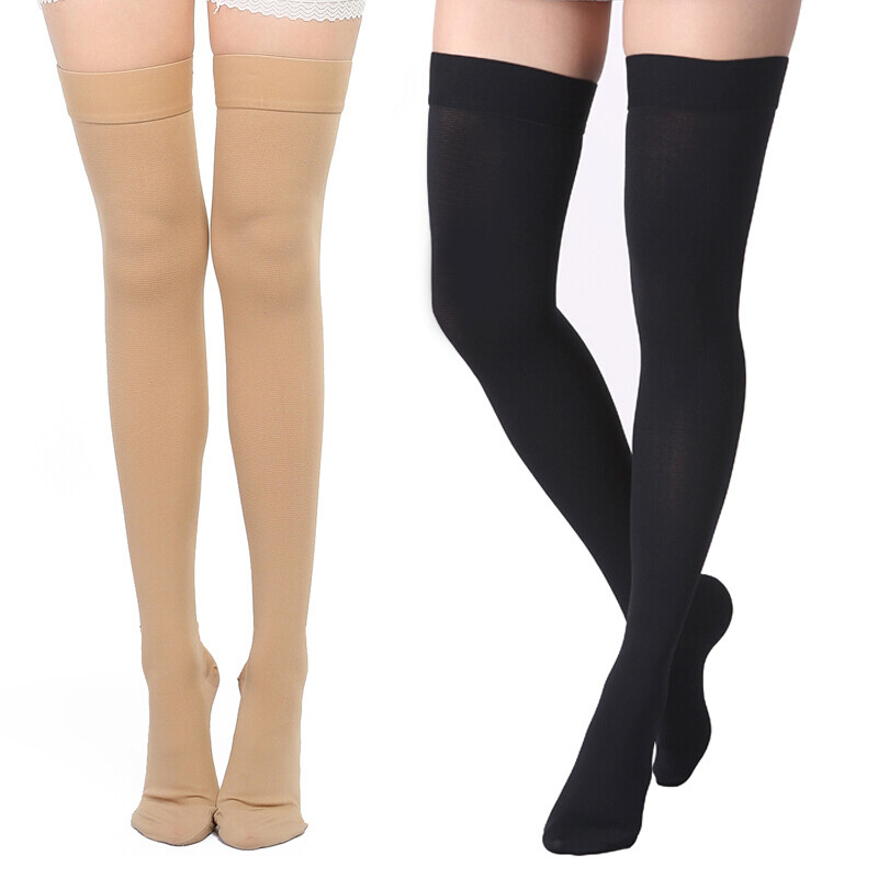 Medical Compression Stockings Varicose Veins Travel Edema Surgical Relief Socks