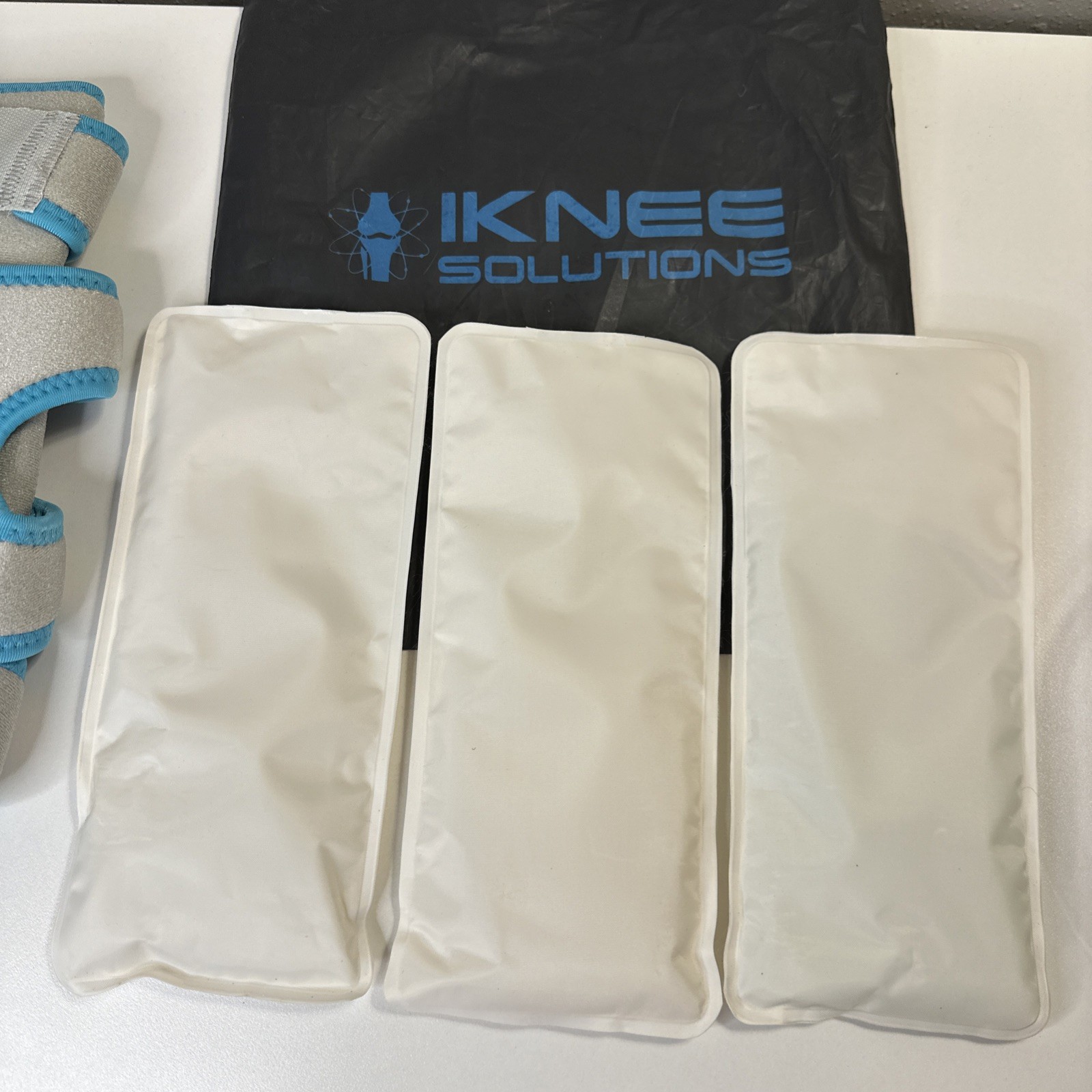 Compression Knee Ice Wrap – Reusable Brace – Hot/Cold Therapy
