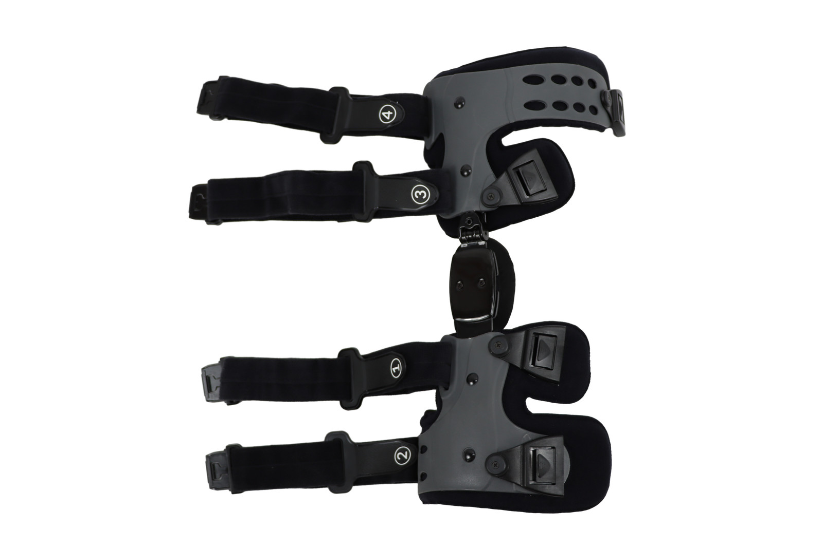 Adjustable unilateral knee joint brace knee internal and external flip corrector