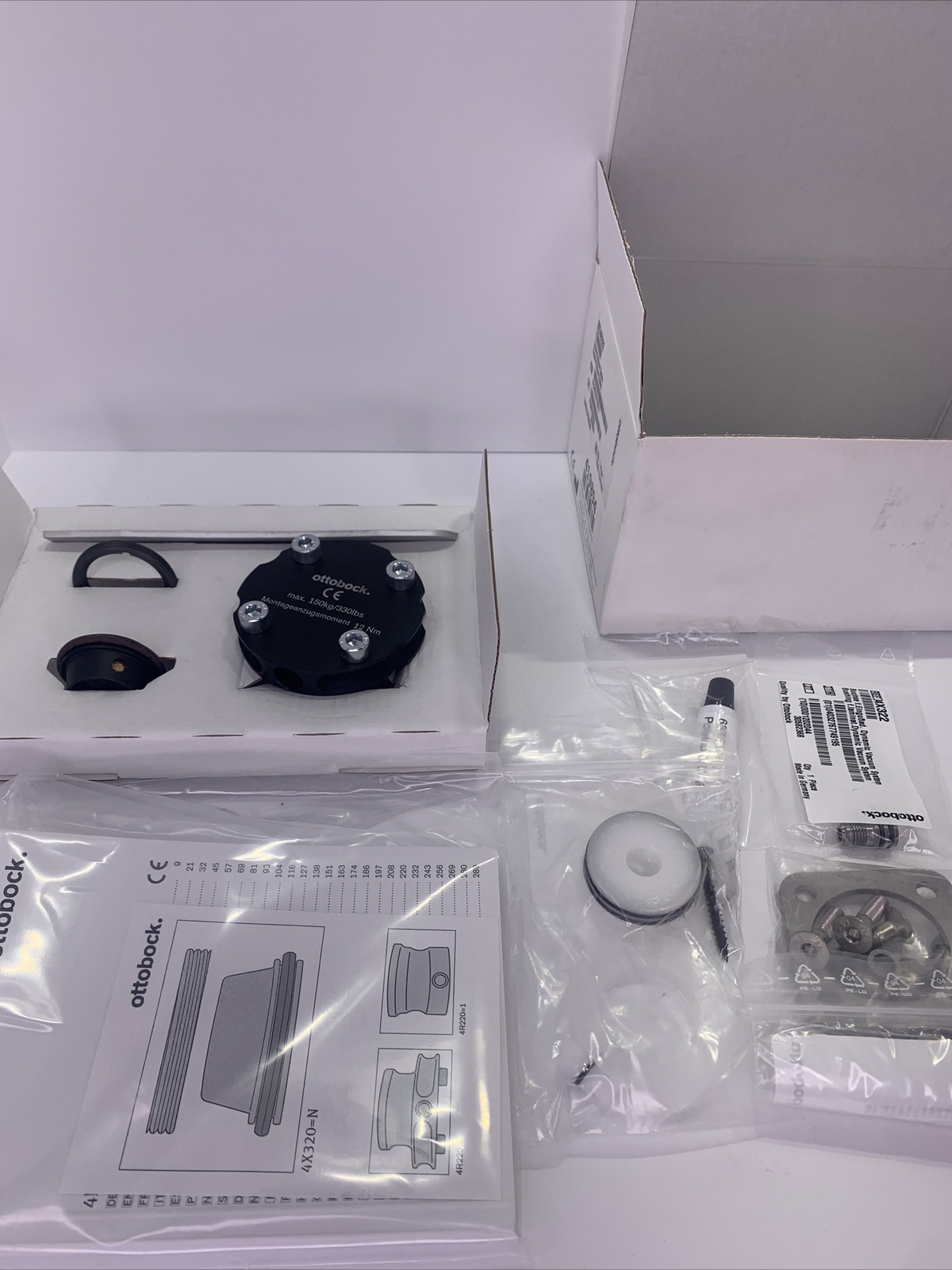 ottobock otto bock dynamic vacuum system For prosthetic Leg. New