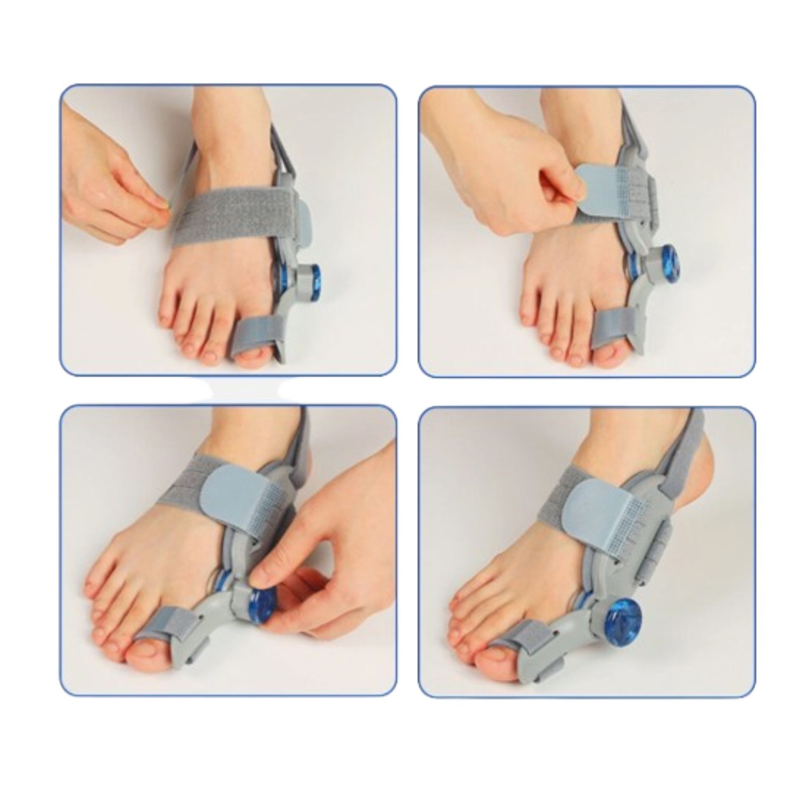 Bunion Fix Toe Valgus Corrector Big Toe Straightener Adjustable Splint Men Women