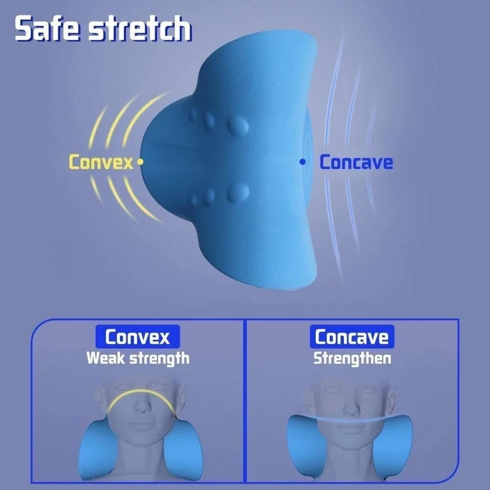 Neck Hump Corrector, Neck Stretcher Cervical Traction for Muscle Relax, Cervical