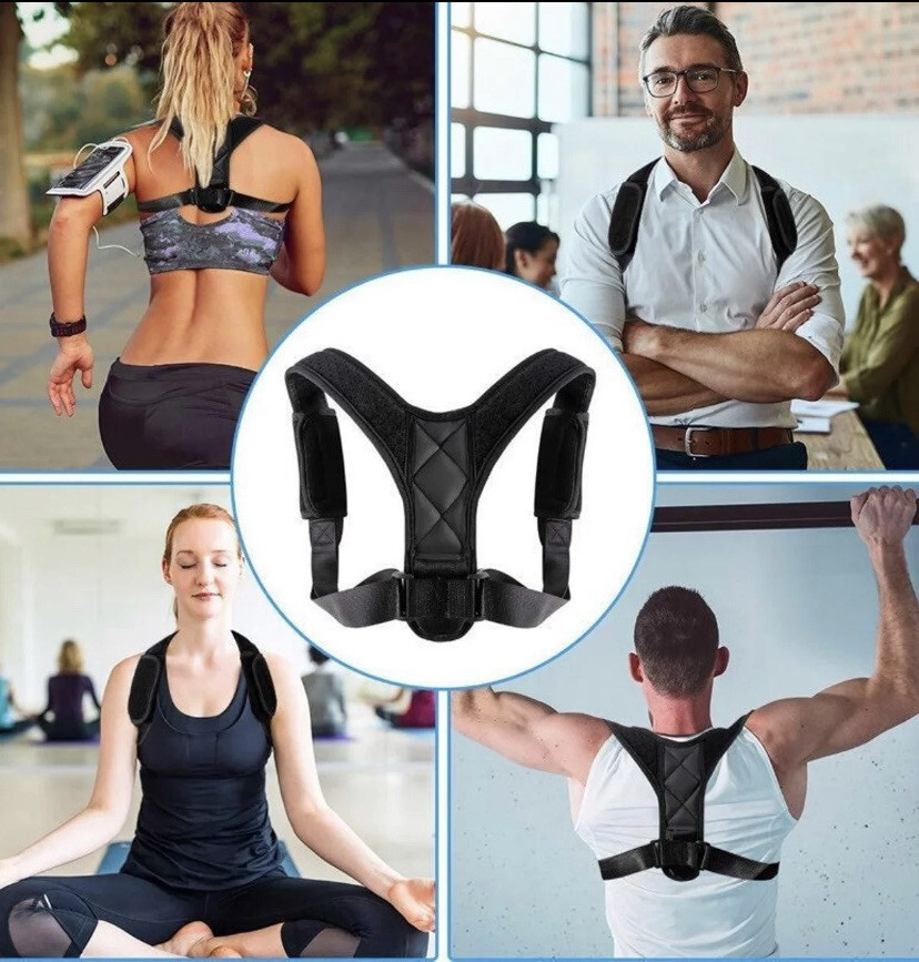 Posture Corrector Adjustable Back Brace Shoulder Support Clavicle Belt Men Women