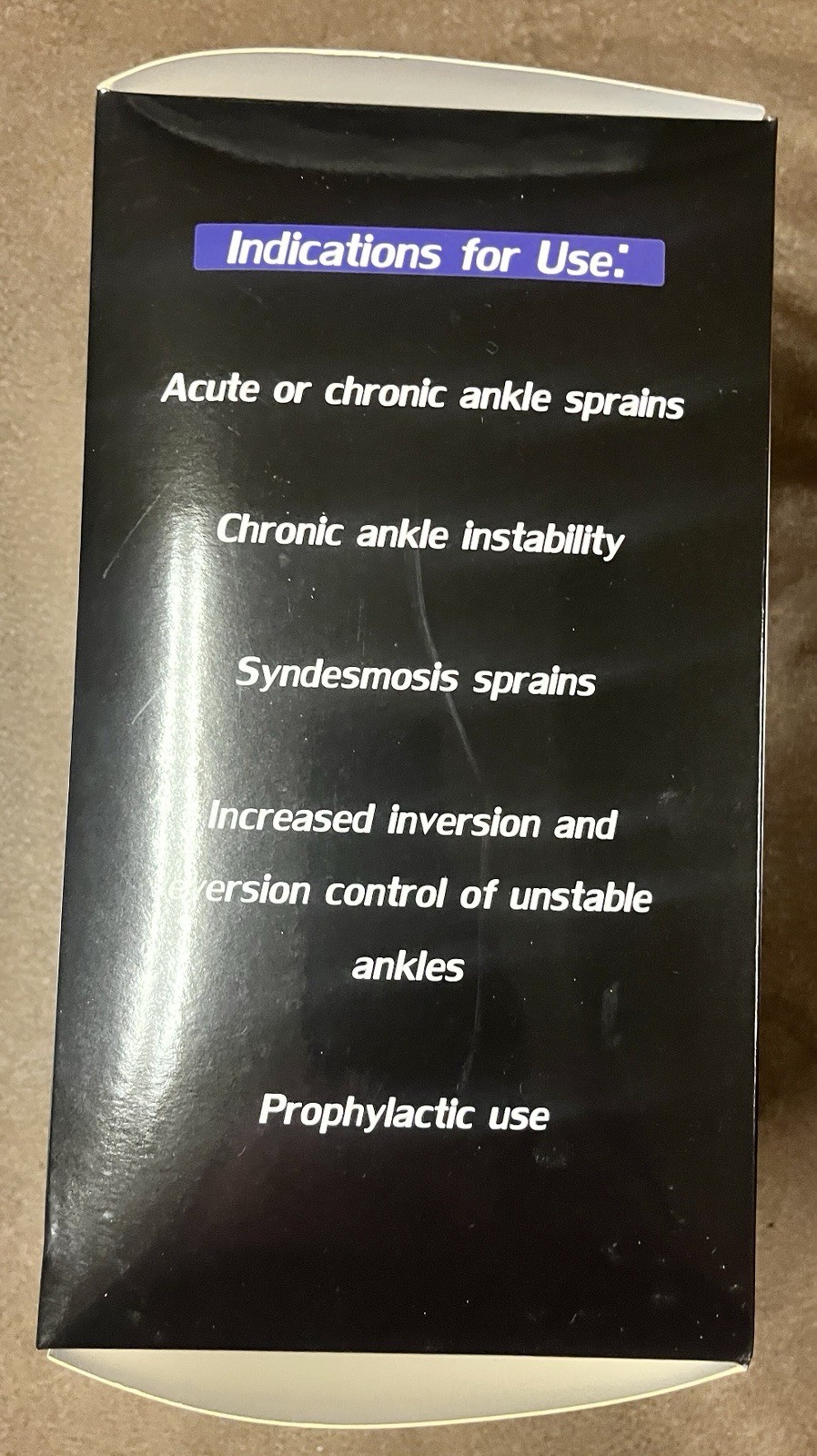 Comfortland Accord 3 III Ankle Brace Size Small Right New In Box NIB Free Ship