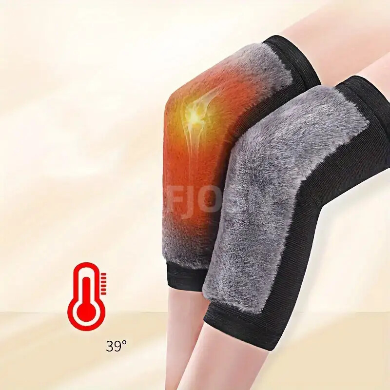 Women Men Elderly Winter Warm Knee Pads Cold Leg Arthritis Kneepad Knee Support